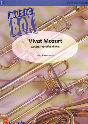 Cover: 9790035080146 | Vivat Mozart | Kees Schoonenbeek | Music Box | Partitur + Stimmen