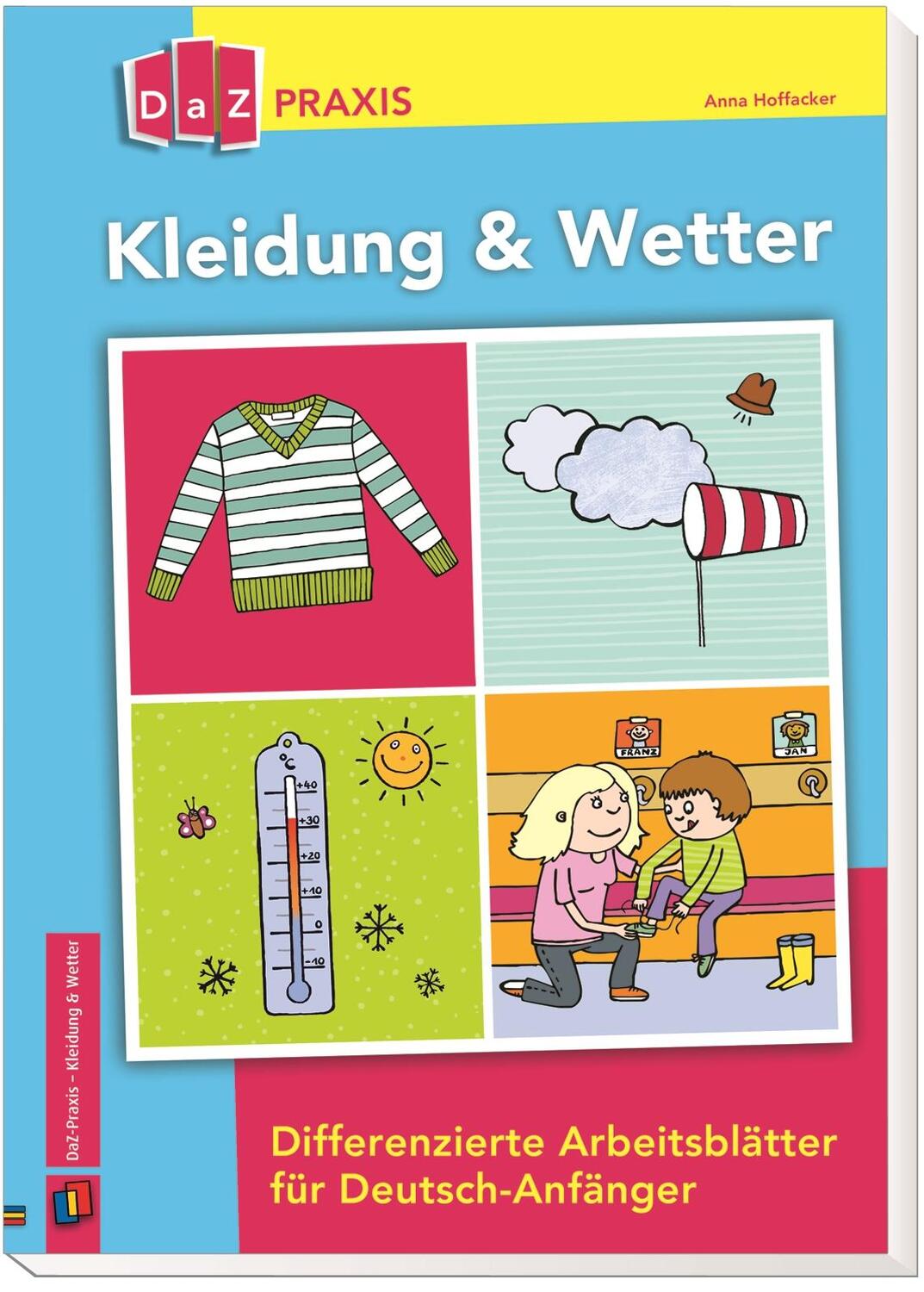 Bild: 9783834632005 | Kleidung &amp; Wetter - Differenzierte Arbeitsblätter für Deutsch-Anfänger