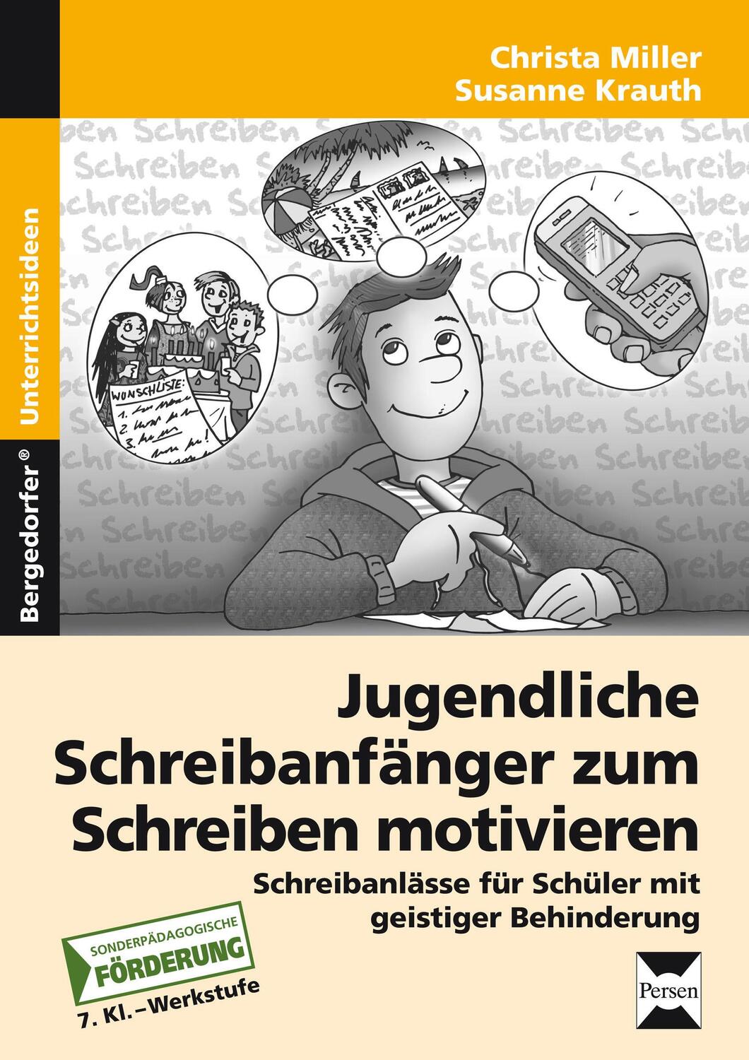 Cover: 9783403234289 | Jugendl. Schreibanfänger zum Schreiben motivieren | Miller (u. a.)
