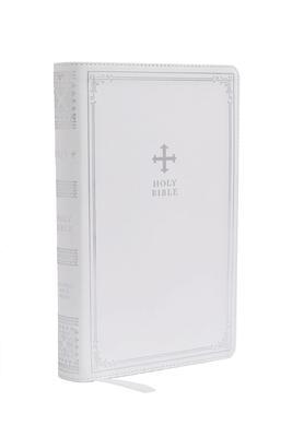 Cover: 9780785230380 | Nrsv, Catholic Bible, Gift Edition, Leathersoft, White, Comfort Print