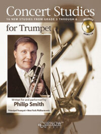 Cover: 73999059816 | Concert Studies for Trumpet | 16 new studies from grade 3 through 6