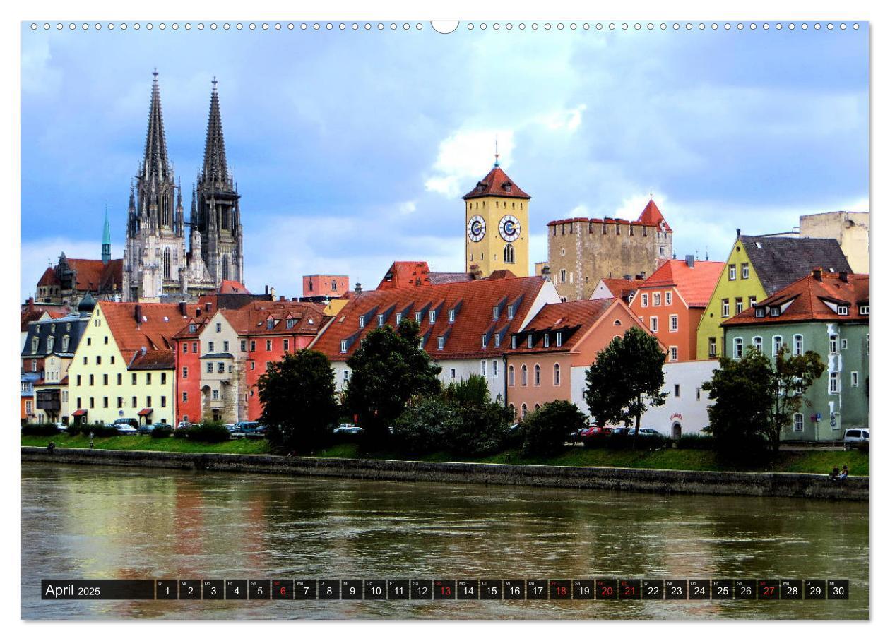 Bild: 9783435673711 | REGENSBURG - Impressionen (Wandkalender 2025 DIN A2 quer), CALVENDO...