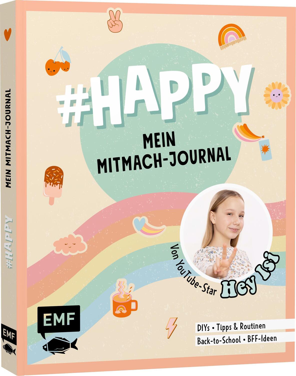 Cover: 9783745909432 | #HAPPY - Mein Mitmach-Journal von YouTuberin Hey Isi | Hey Isi | Buch
