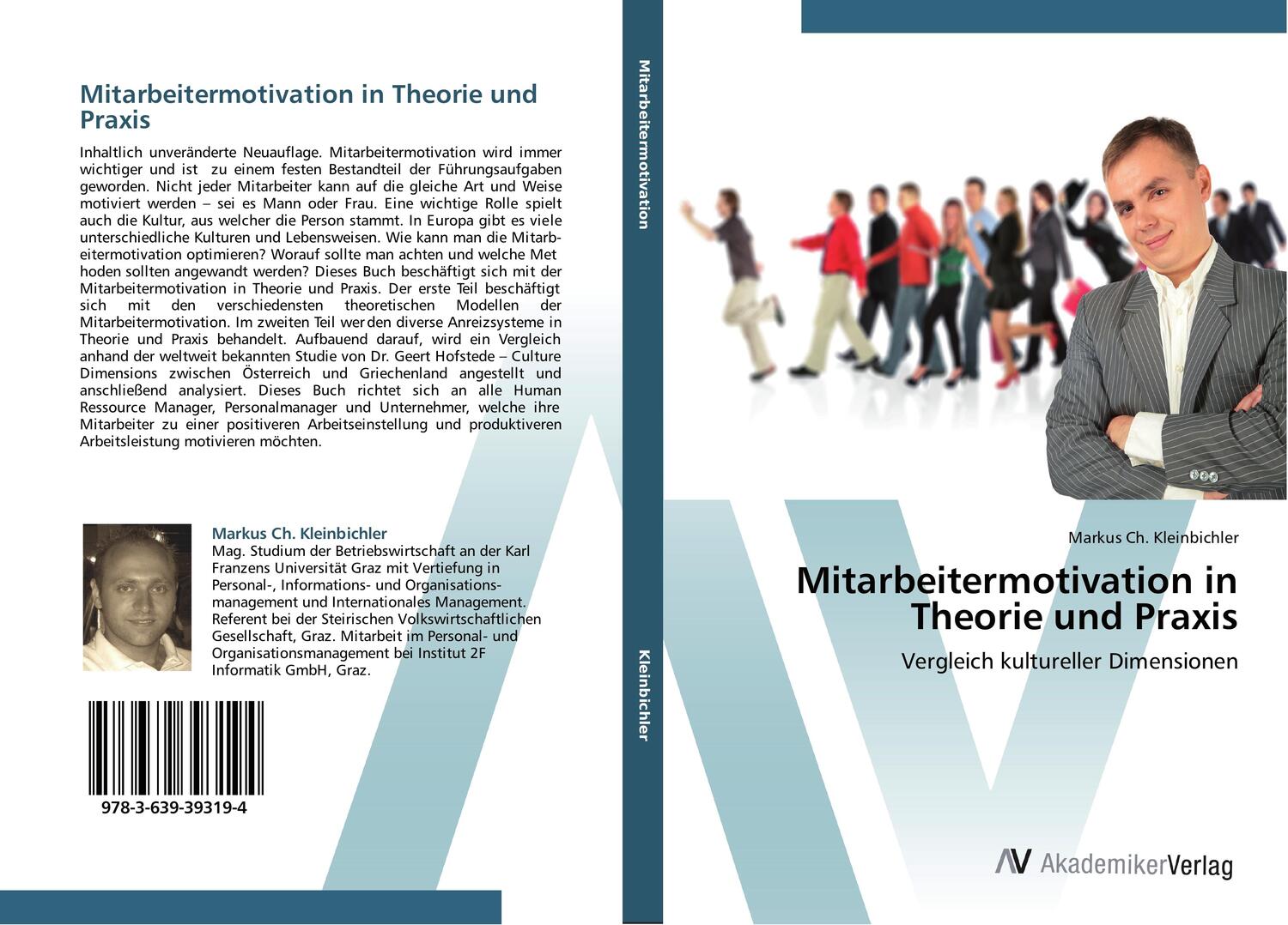 Cover: 9783639393194 | Mitarbeitermotivation in Theorie und Praxis | Markus Ch. Kleinbichler