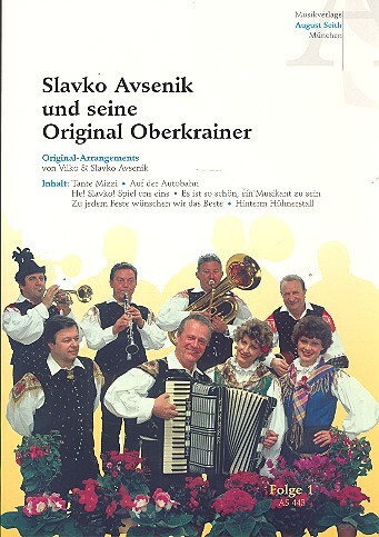 Cover: 9790500190646 | Slavko Avsenik und seine Original Oberkrainer Band 1: für...