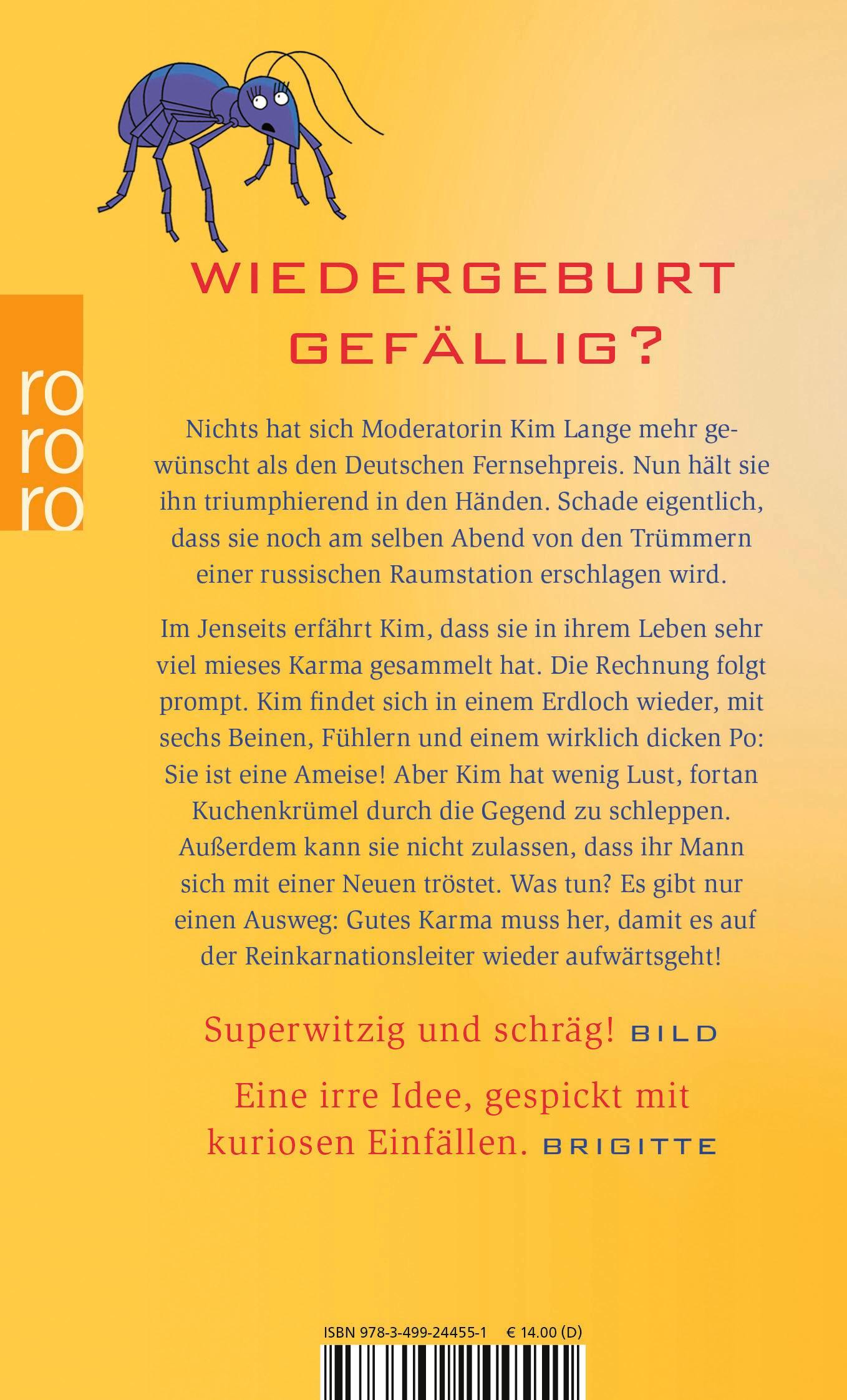 Rückseite: 9783499244551 | Mieses Karma | David Safier | Taschenbuch | 283 S. | Deutsch | 2008