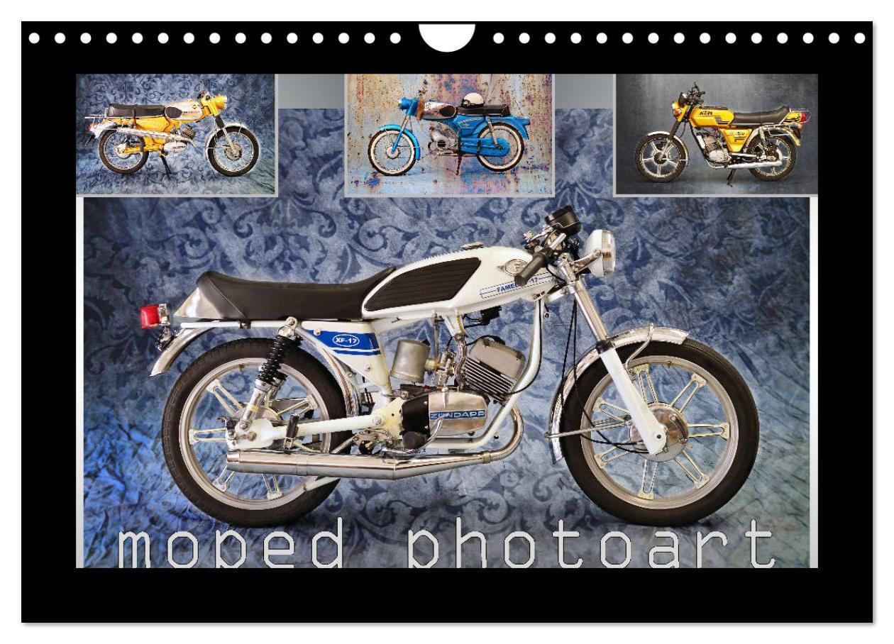 Cover: 9783675520011 | moped photoart (Wandkalender 2024 DIN A4 quer), CALVENDO...