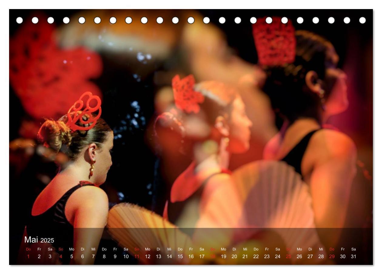 Bild: 9783435703050 | Flamenco - Tanz der Leidenschaft (Tischkalender 2025 DIN A5 quer),...