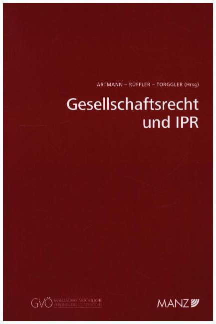 Cover: 9783214125127 | Gesellschaftsrecht und IPR | Eveline Artmann (u. a.) | Taschenbuch
