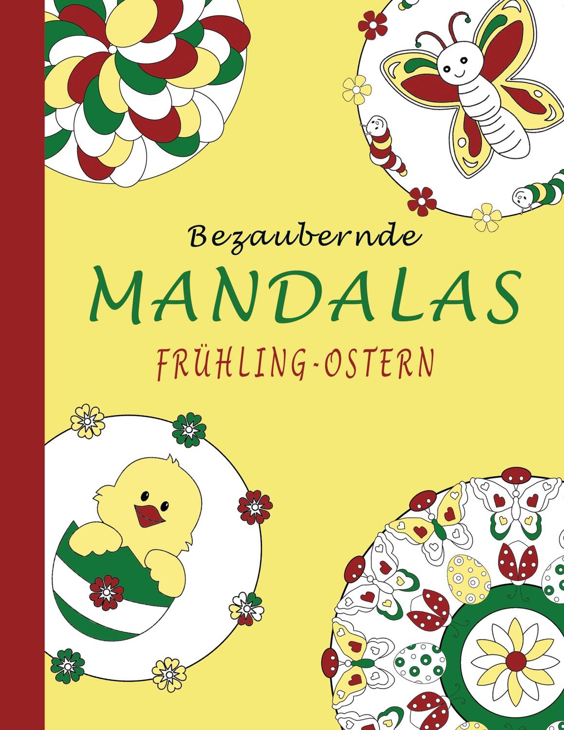 Cover: 9783752689280 | Bezaubernde Mandalas - Frühling-Ostern | Sannah Hinrichs | Taschenbuch