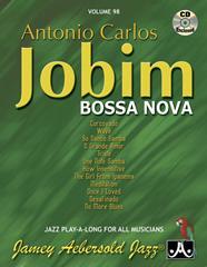 Cover: 9781562242572 | Jamey Aebersold Jazz -- Antonio Carlos Jobim -- Bossa Nova, Vol 98