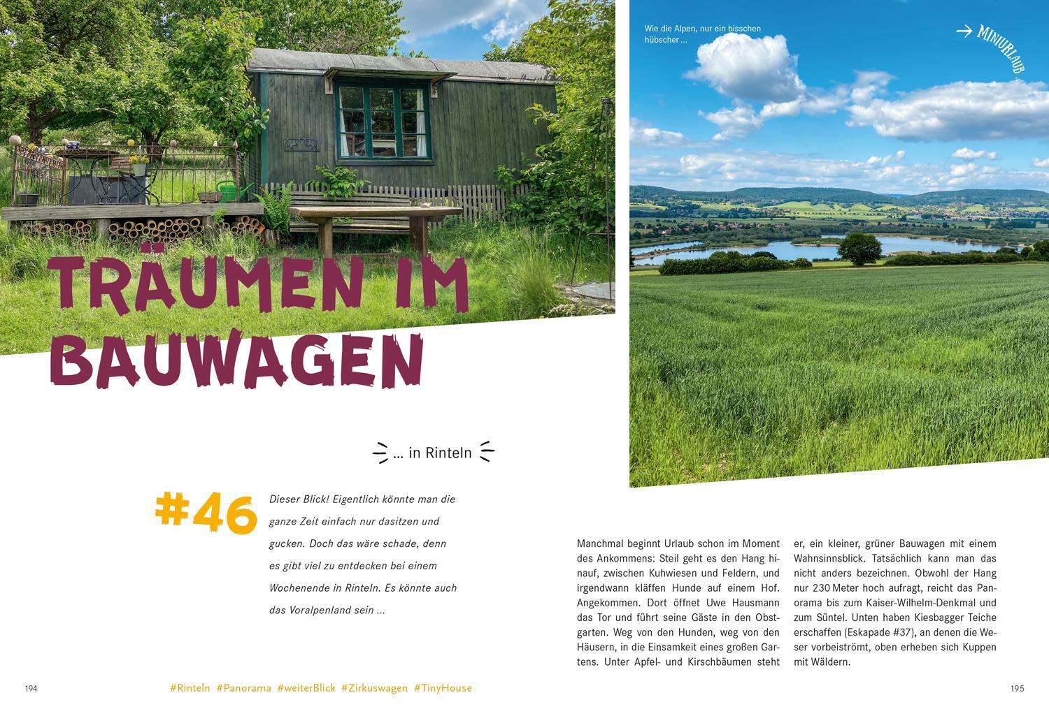 Bild: 9783616028095 | 52 kleine & große Eskapaden im Weserbergland | Ab nach draußen! | Buch