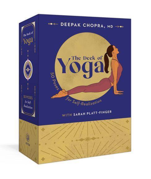 Cover: 9780593580097 | The Deck of Yoga | 50 Poses for Self-Realization | Deepak Chopra