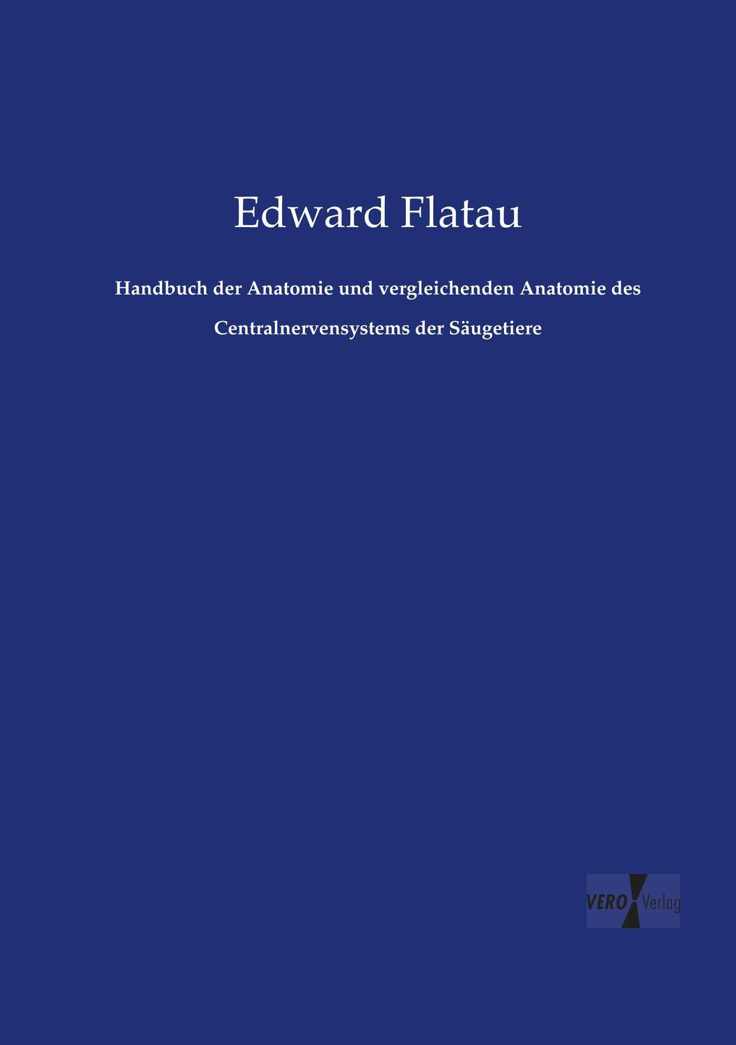 Cover: 9783737207379 | Handbuch der Anatomie und vergleichenden Anatomie des...