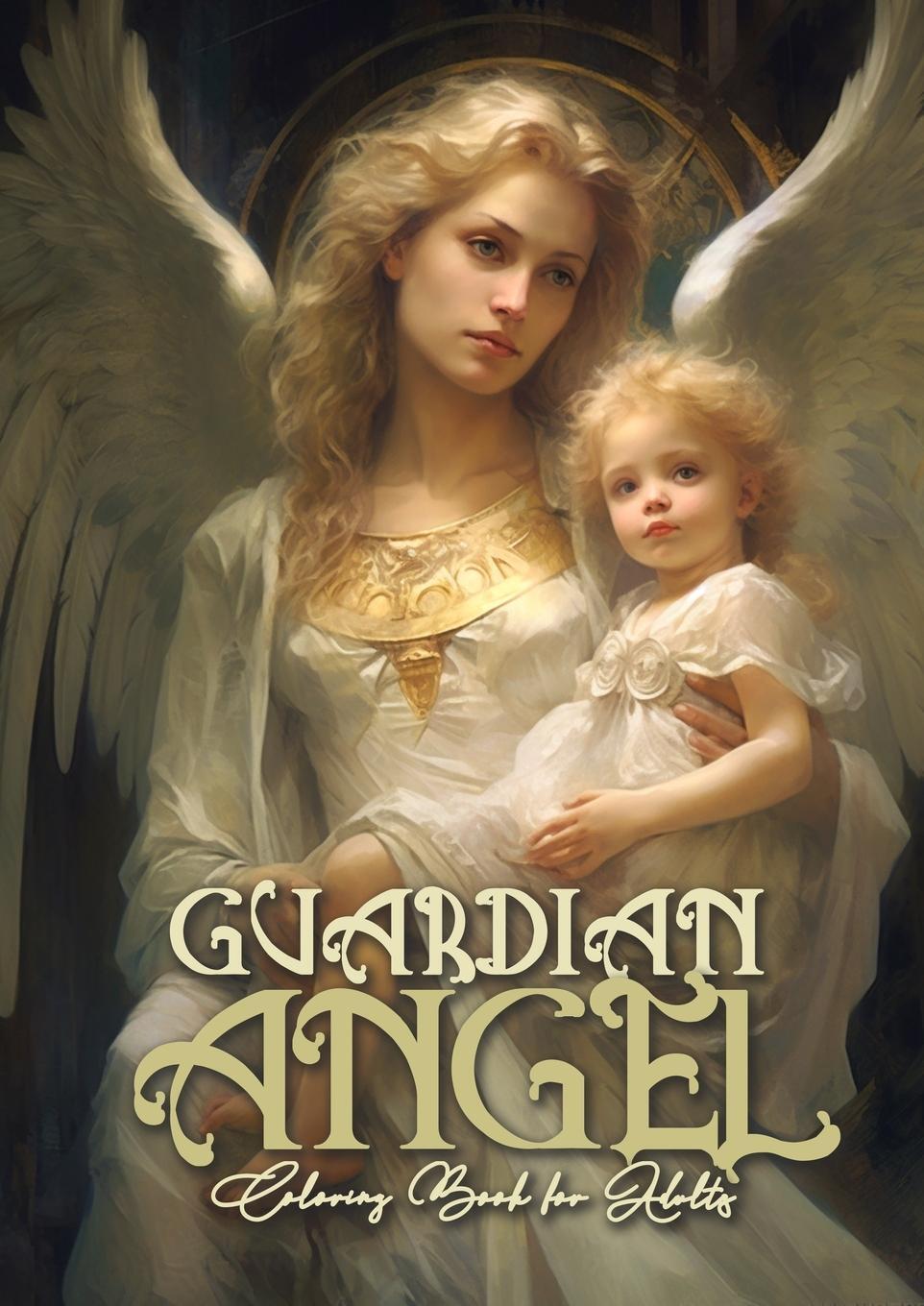 Cover: 9783752984552 | Guardian Angel Coloring Book for Adults | Monsoon Publishing | Buch