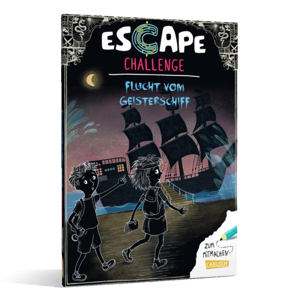 Bild: 9783551189868 | Escape-Buch für Grundschulkinder: Escape Challenge: Flucht vom...