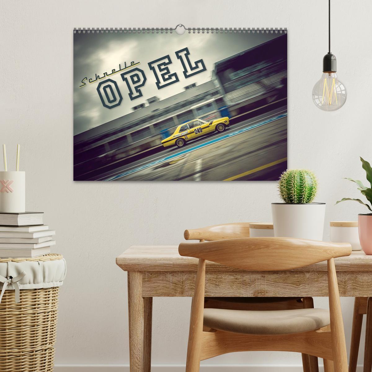 Bild: 9783435346158 | Schnelle Opel (Wandkalender 2025 DIN A3 quer), CALVENDO Monatskalender