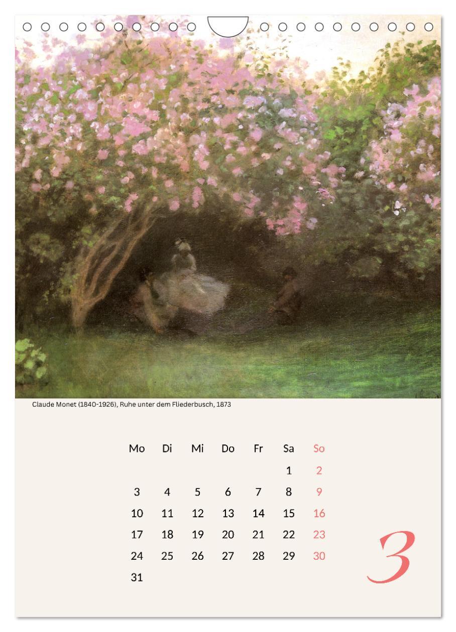 Bild: 9783457225264 | Claude Monet Impressionen (Wandkalender 2025 DIN A4 hoch), CALVENDO...