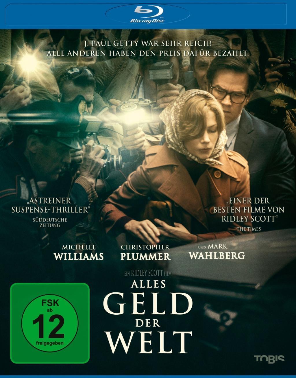 Cover: 4061229074117 | Alles Geld der Welt | David Scarpa (u. a.) | Blu-ray Disc | Deutsch