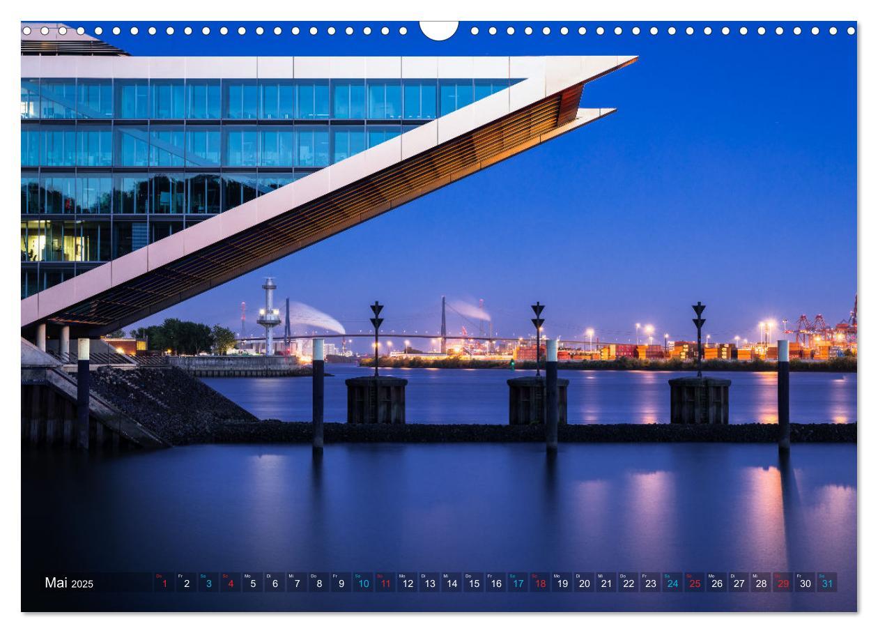 Bild: 9783435044443 | Hamburg Architektur und Stadtlandschaft (Wandkalender 2025 DIN A3...