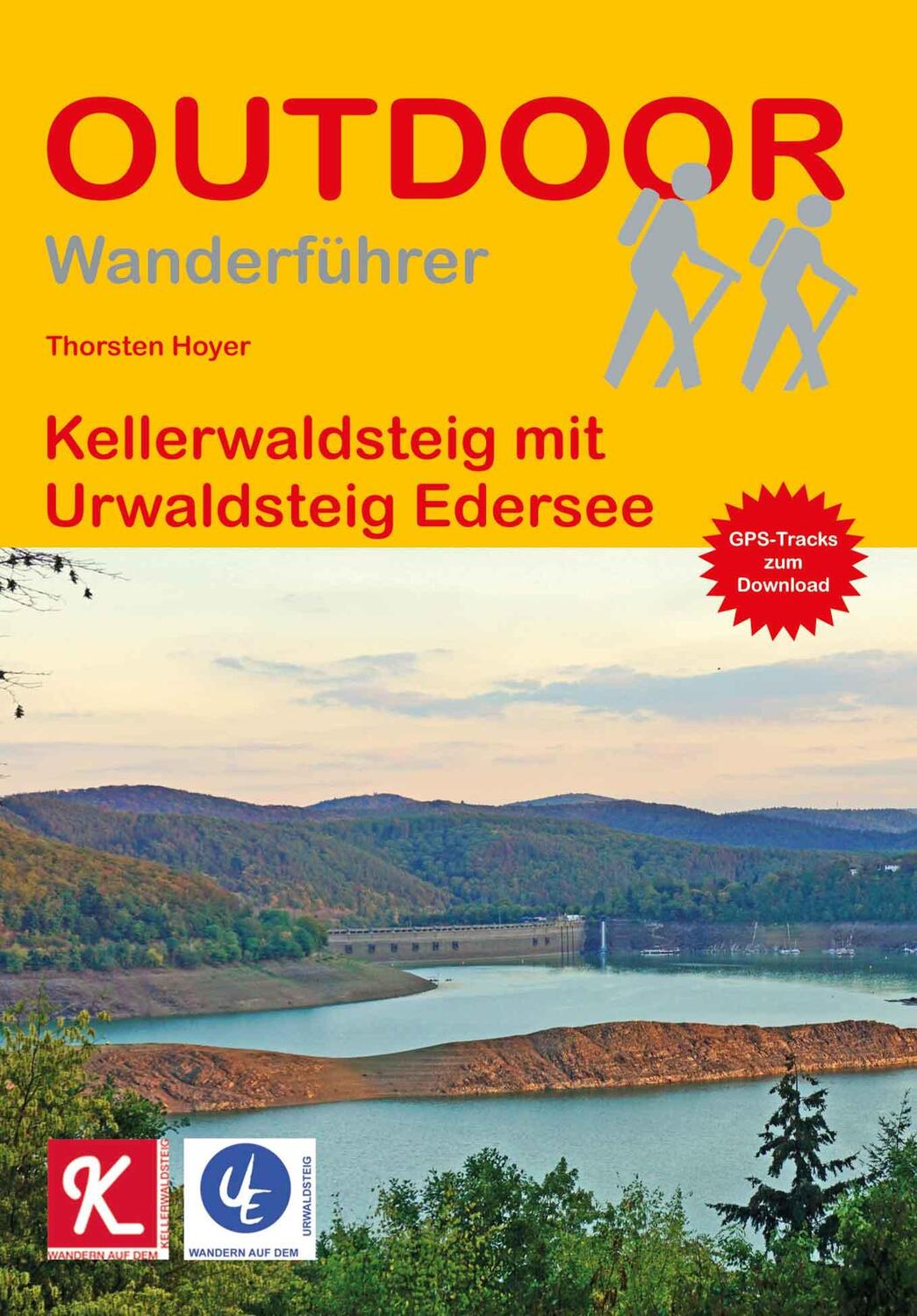 Cover: 9783866866232 | Kellerwaldsteig mit Urwaldsteig Edersee | Thorsten Hoyer | Taschenbuch