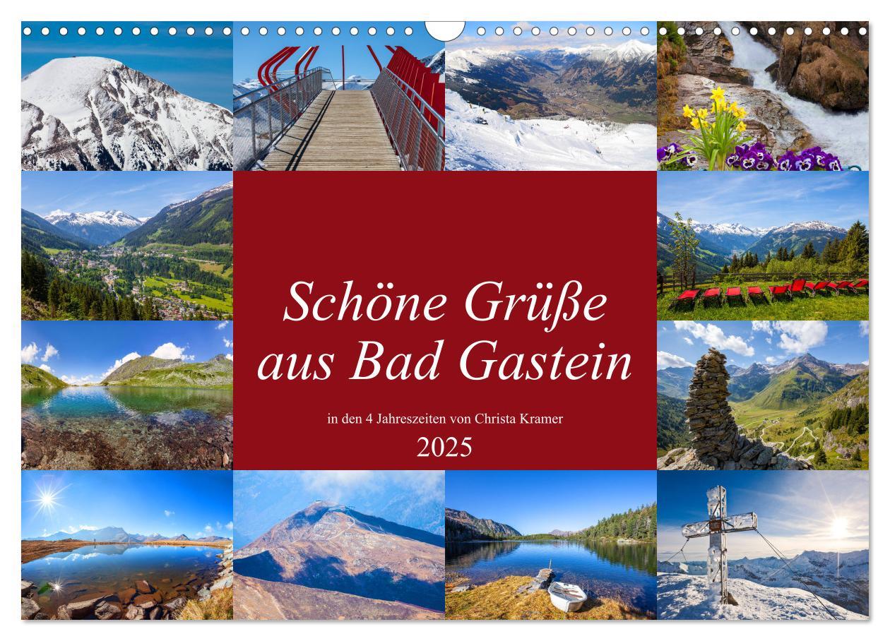 Cover: 9783435166060 | Schöne Grüße aus Bad Gastein (Wandkalender 2025 DIN A3 quer),...