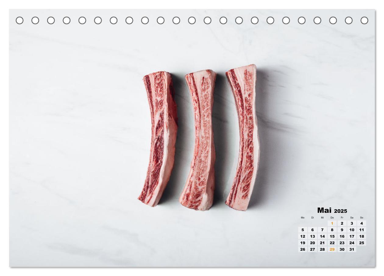 Bild: 9783435096275 | WAGYU (Tischkalender 2025 DIN A5 quer), CALVENDO Monatskalender | 2025