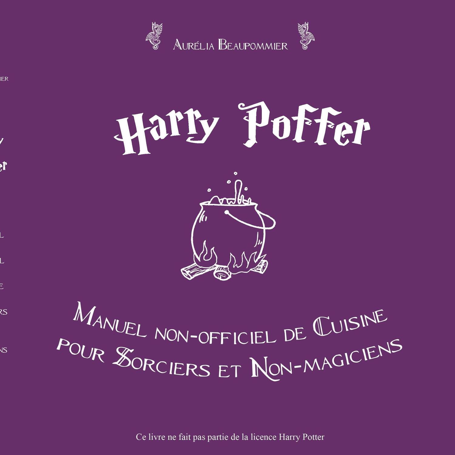 Cover: 9782322038770 | Harry Poffer Manuel non officiel de cuisine pour sorciers et...