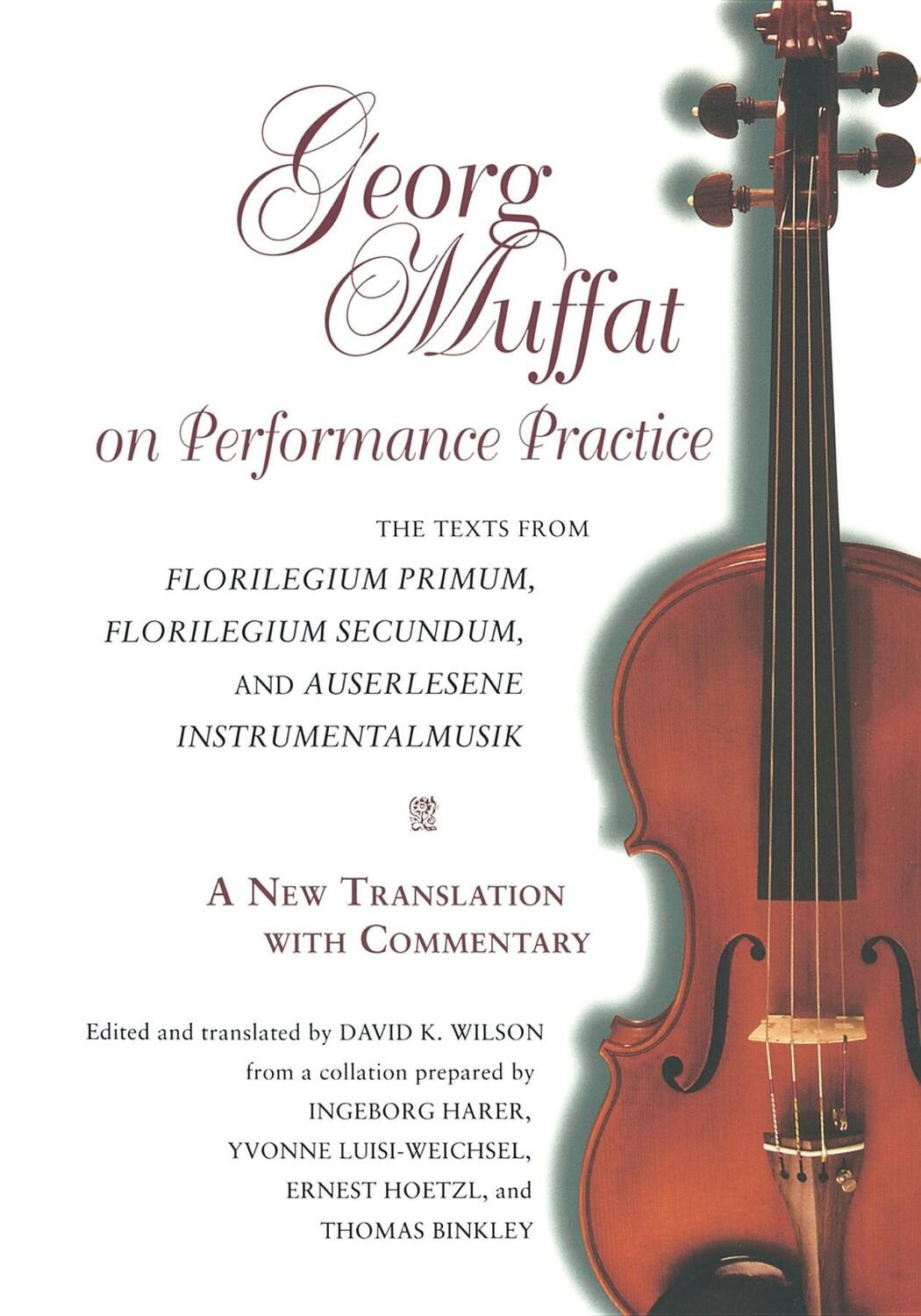 Cover: 9780253213976 | Georg Muffat on Performance Practice | Georg Muffat | Taschenbuch