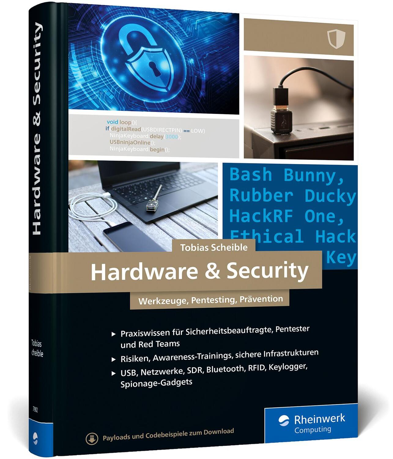 Cover: 9783836279024 | Hardware & Security | Tobias Scheible | Buch | Rheinwerk Computing