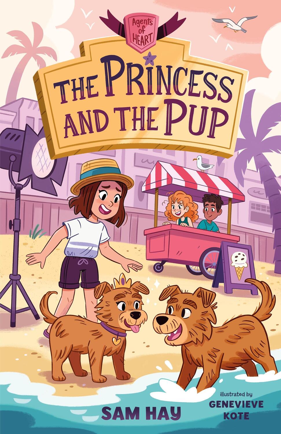 Cover: 9781250798343 | The Princess and the Pup: Agents of H.E.A.R.T. | Sam Hay | Taschenbuch