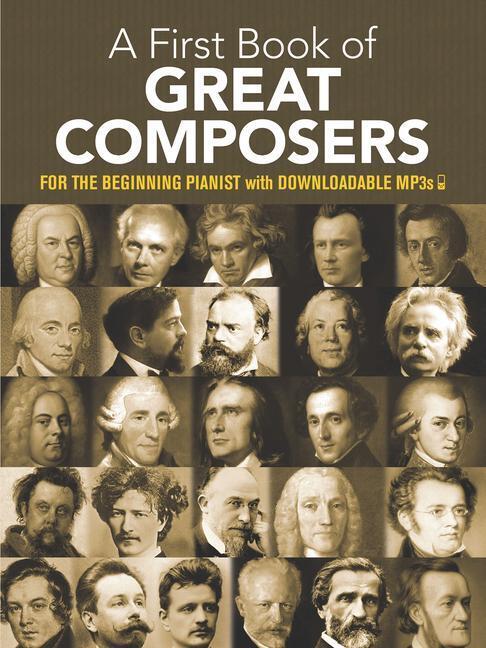 Cover: 9780486427560 | A first book of great composers | By Bach Beethoven Mozart and Others