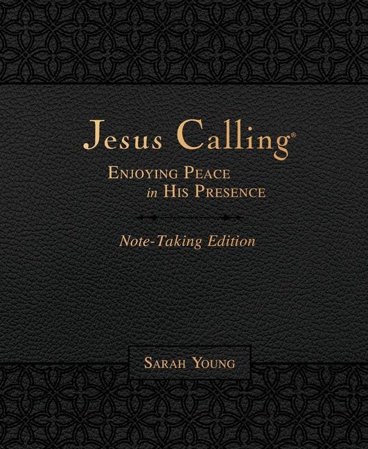 Cover: 9781400213702 | Jesus Calling Note-Taking Edition, Leathersoft, Black, with Full...