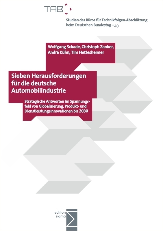 Cover: 9783836081405 | Sieben Herausforderungen für die deutsche Automobilindustrie | Buch