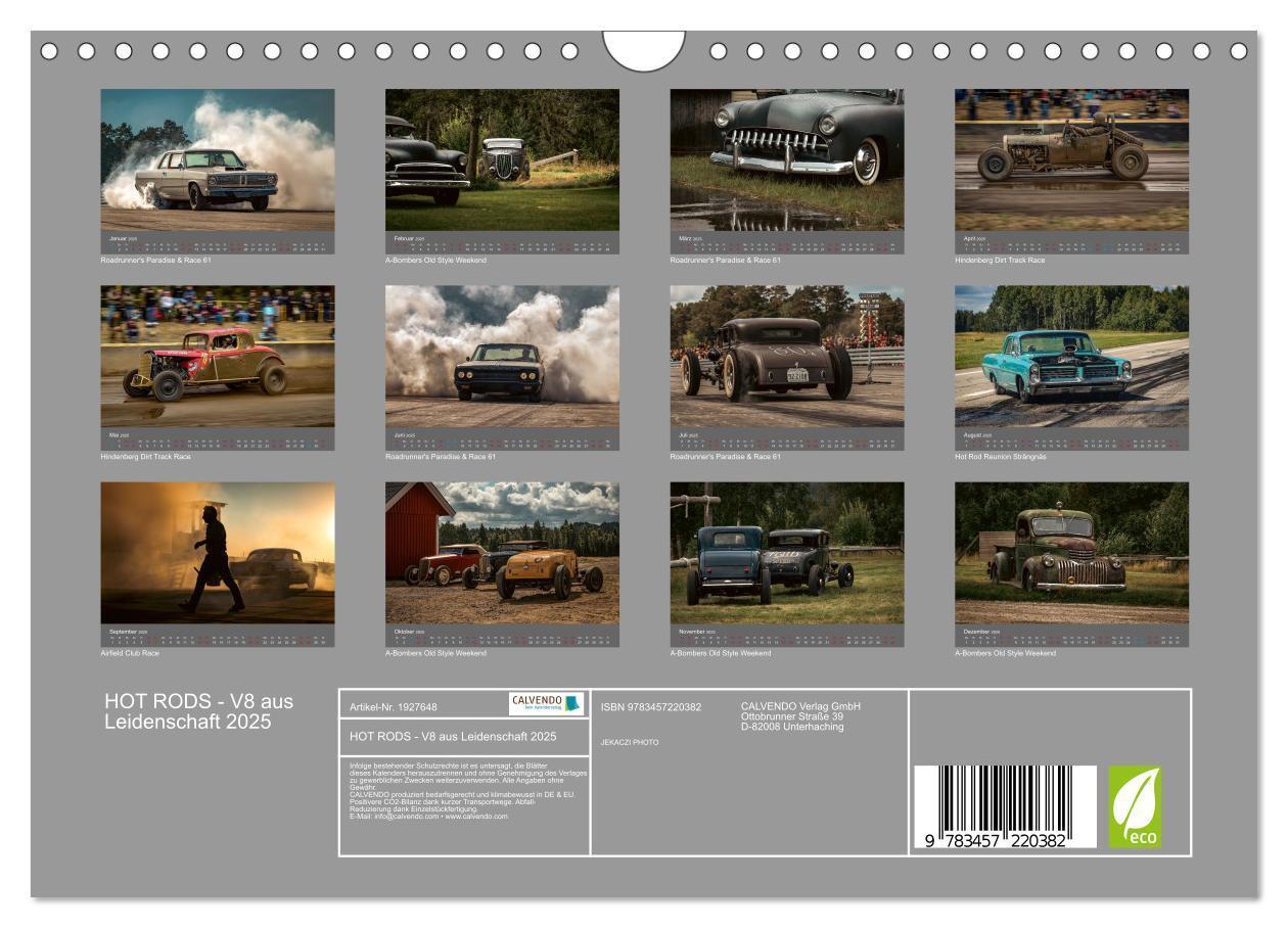 Bild: 9783457220382 | HOT RODS - V8 aus Leidenschaft 2025 (Wandkalender 2025 DIN A4...