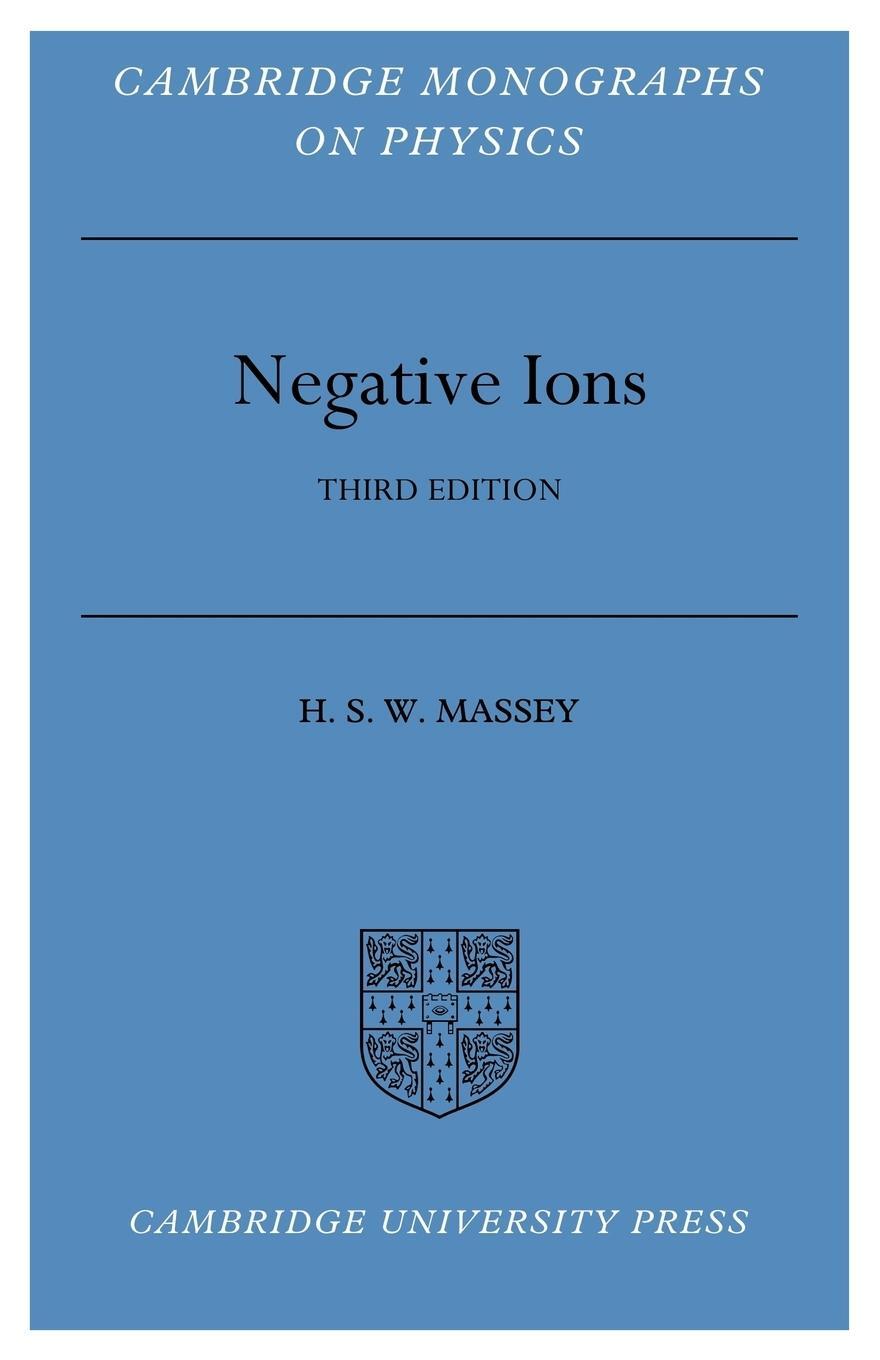 Cover: 9780521283175 | Negative Ions | Harrie Massey | Taschenbuch | Paperback | Englisch