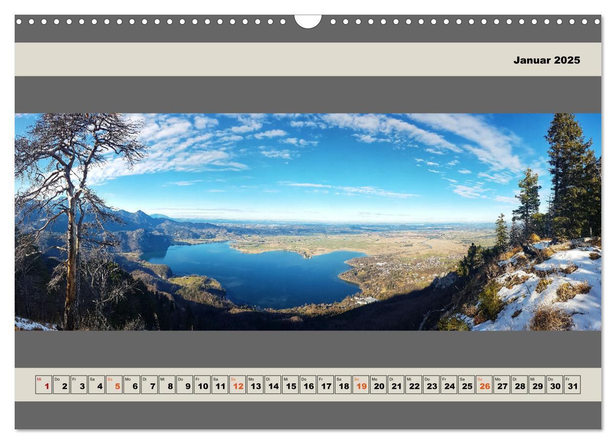 Bild: 9783383995958 | Walchensee Panorama (Wandkalender 2025 DIN A3 quer), CALVENDO...