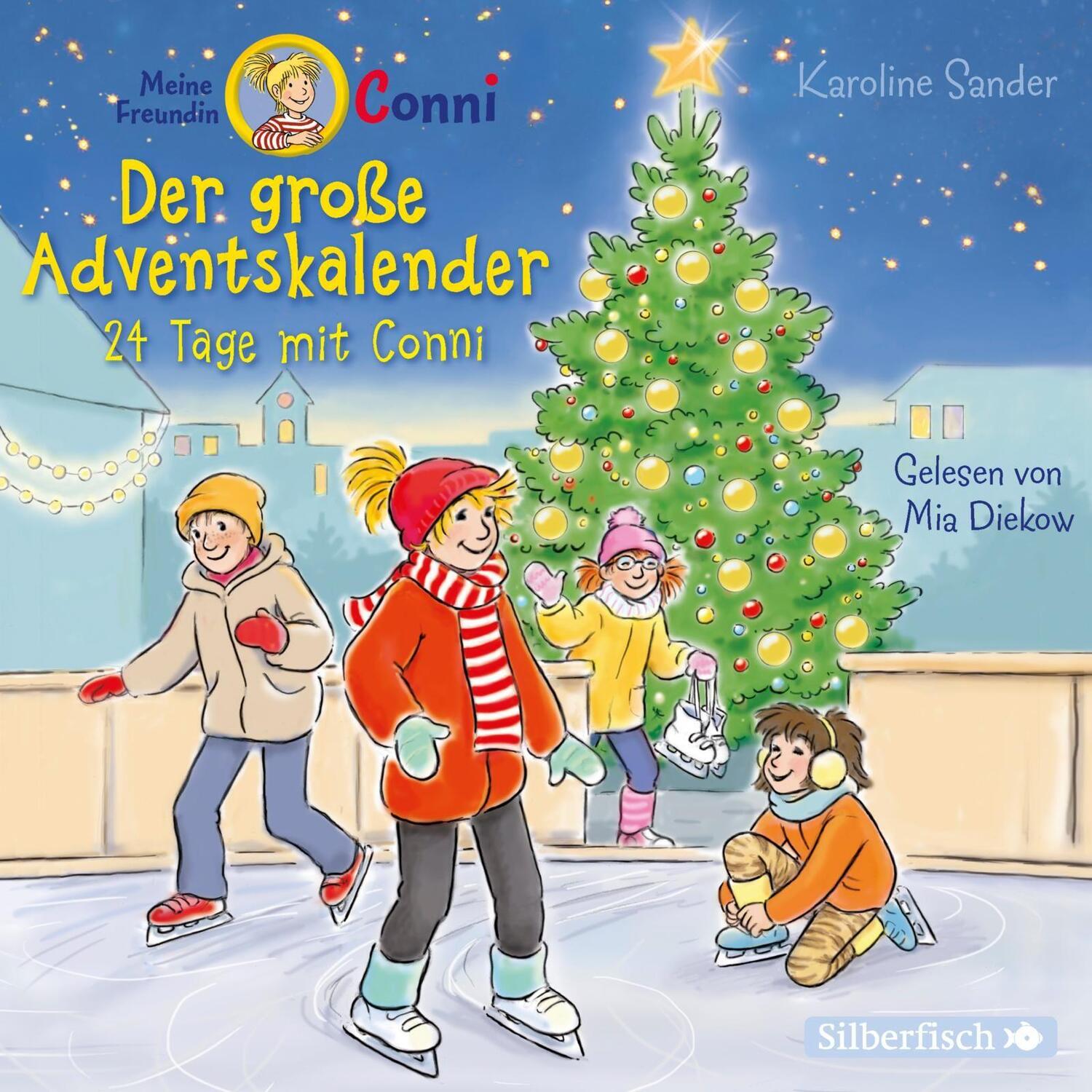 Cover: 9783745601008 | Der große Adventskalender | 24 Tage mit Conni | Karoline Sander | CD