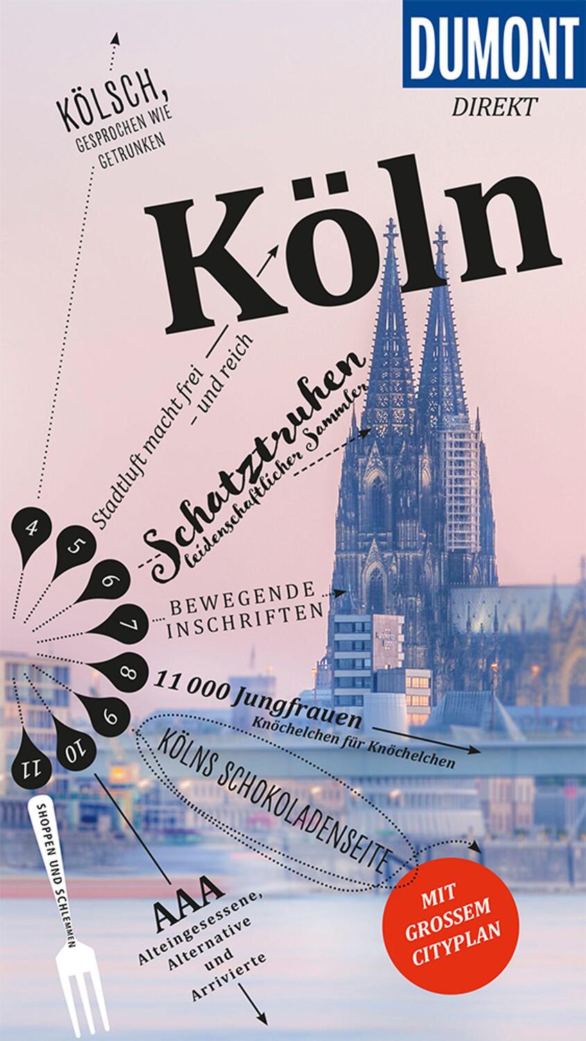 Cover: 9783616011165 | DuMont direkt Reiseführer Köln | Mit großem Cityplan | Bongartz | Buch