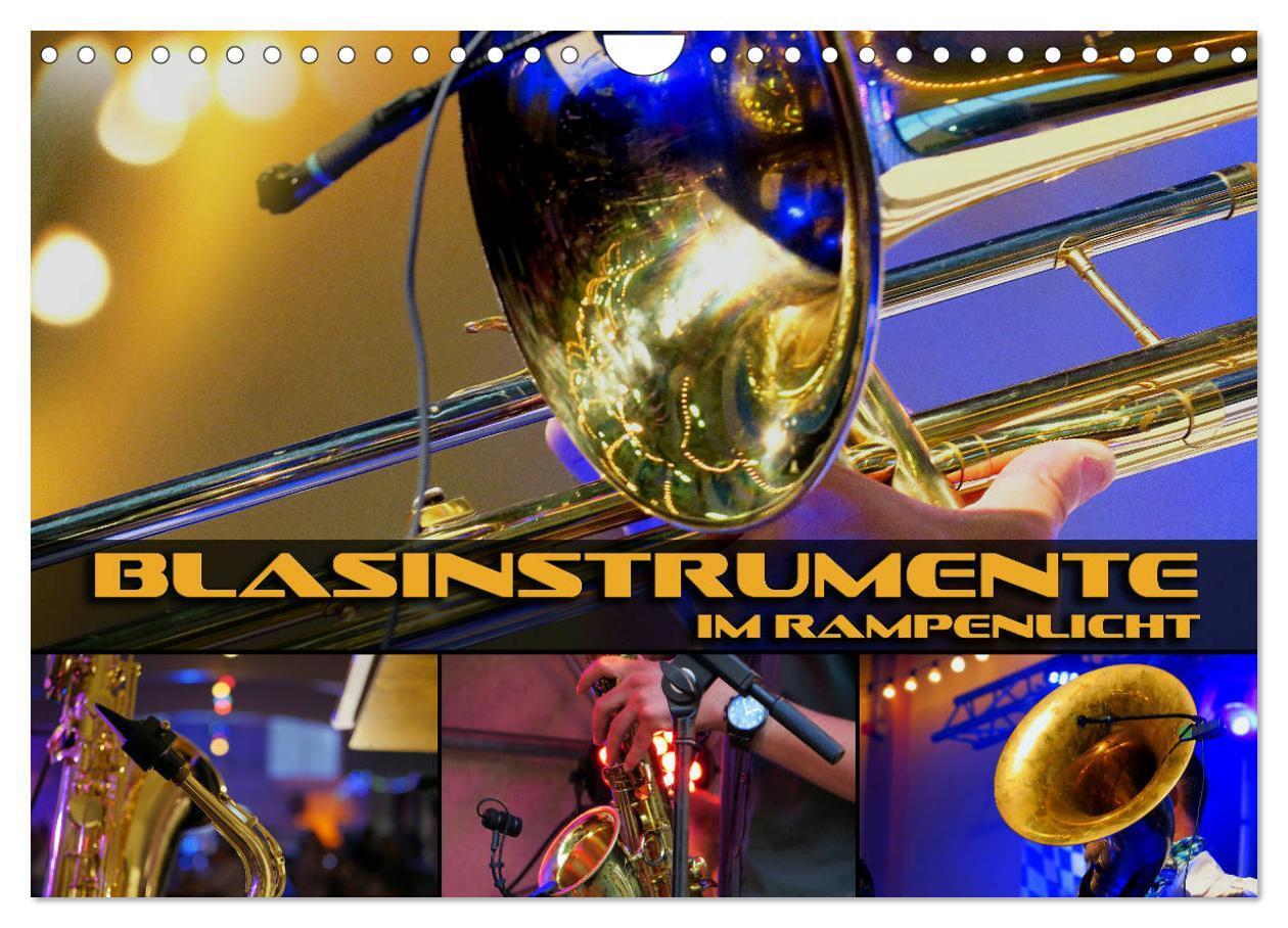 Cover: 9783675687660 | Blasinstrumente im Rampenlicht (Wandkalender 2024 DIN A4 quer),...