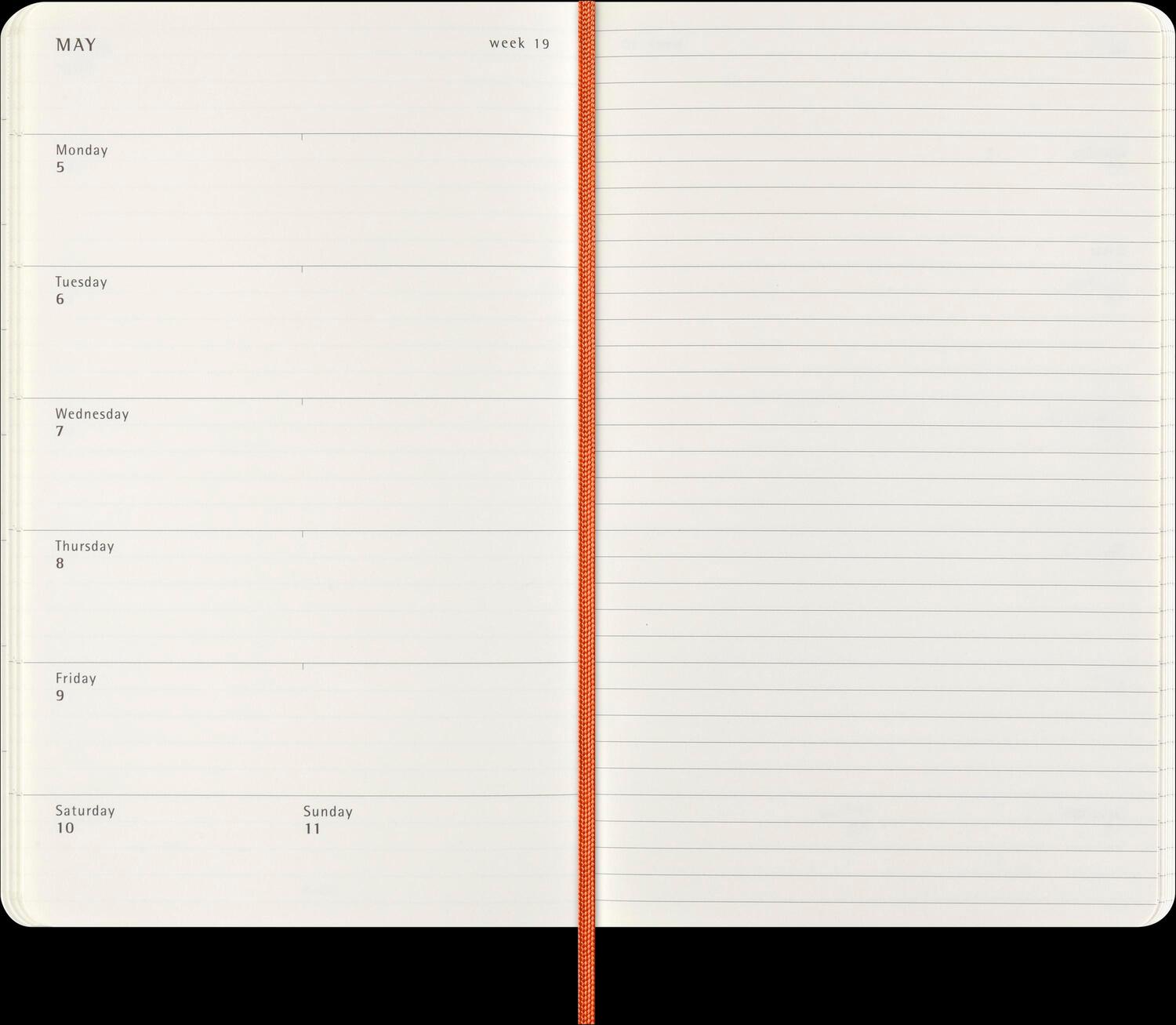 Bild: 8056999271732 | Moleskine Precious &amp; Ethical 12 Monate Wochen Notizkalender 2025,...