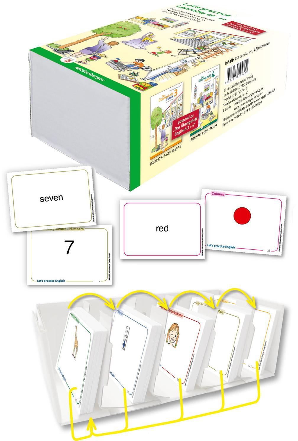 Cover: 9783619194391 | Let´s practice English - Learning cards | Box | Englisch | 2016