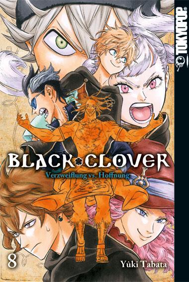 Cover: 9783842036796 | Black Clover 08 | Verzweiflung vs. Hoffnung | Yuki Tabata | Buch