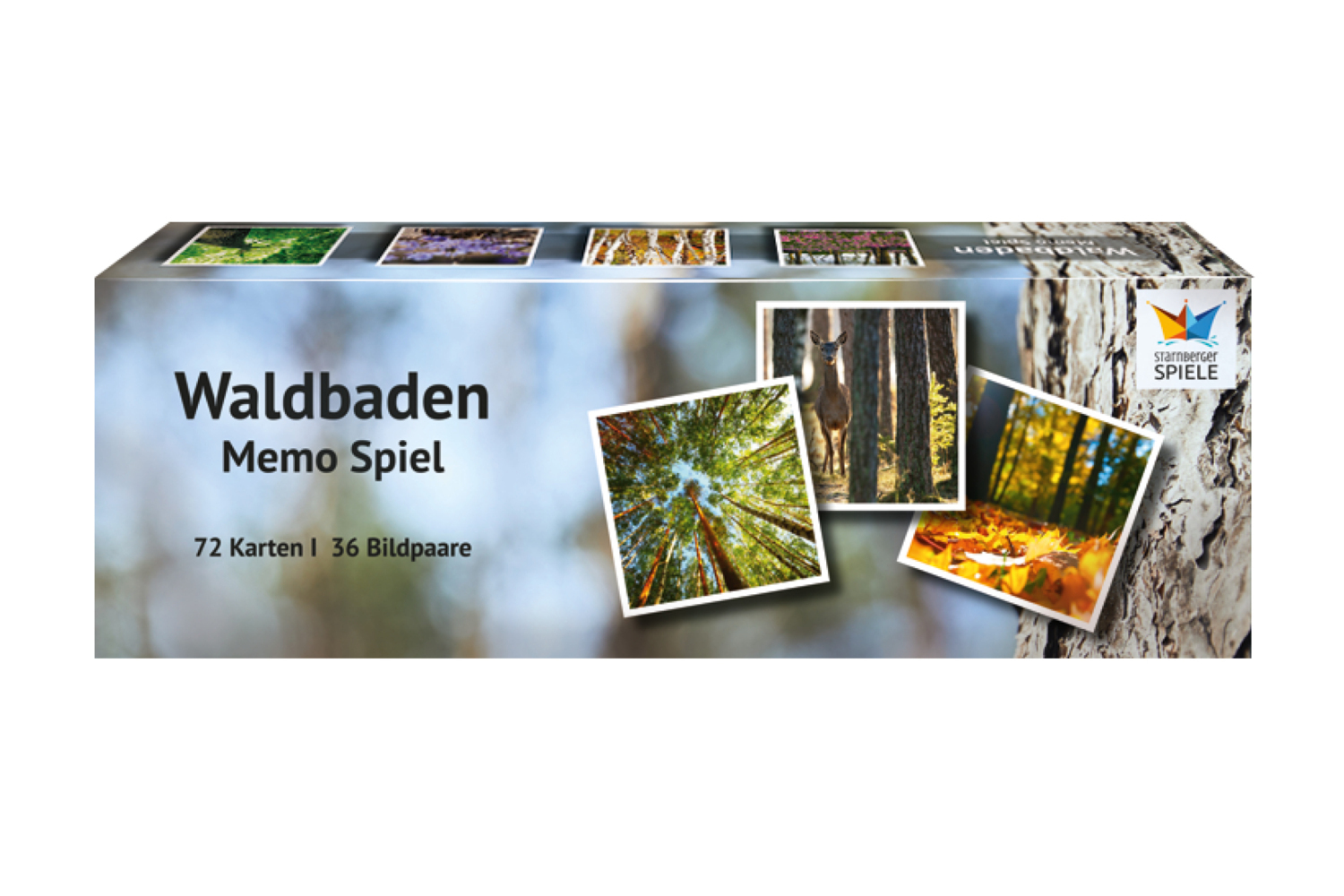 Cover: 4260472860502 | Waldbaden Memospiel | Tanja Philippeit | Spiel | Deutsch | 2021