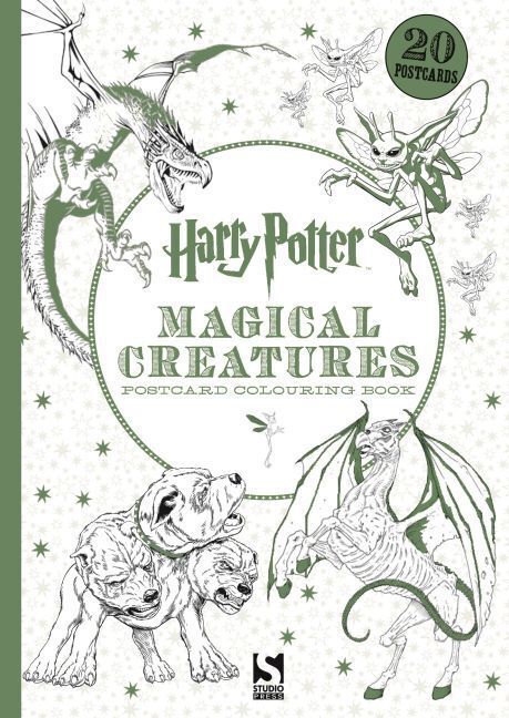 Cover: 9781783705955 | Harry Potter Magical Creatures Postcard Colouring Book | Taschenbuch