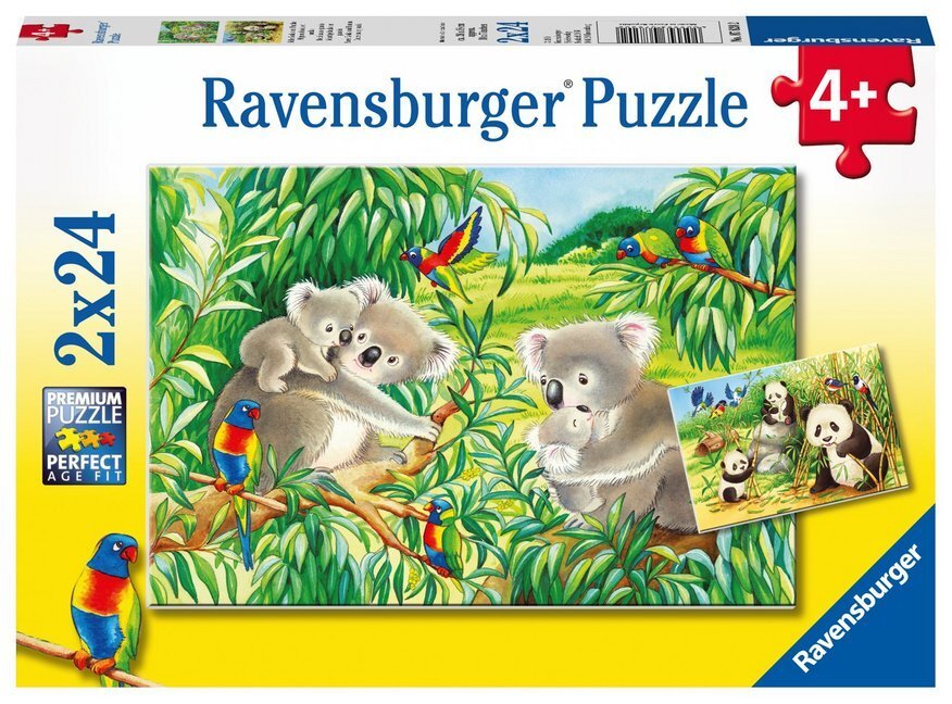 Cover: 4005556078202 | Ravensburger Kinderpuzzle - 07820 Süße Koalas und Pandas - Puzzle...