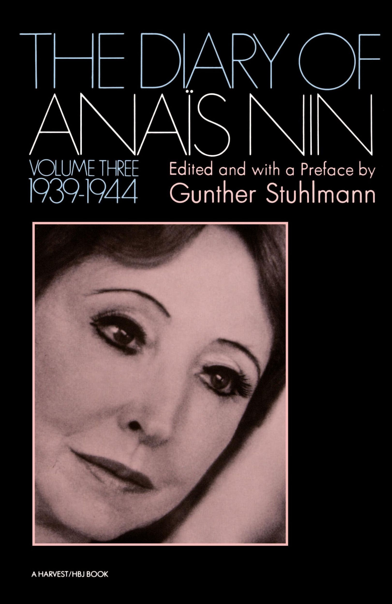 Cover: 9780156260275 | The Diary of Anais Nin Volume 3 1939-1944 | Vol. 3 (1939-1944) | Buch