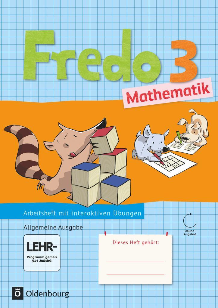 Cover: 9783637022157 | Fredo Mathematik 3. Schuljahr. Arbeitsheft mit interaktiven Übungen...