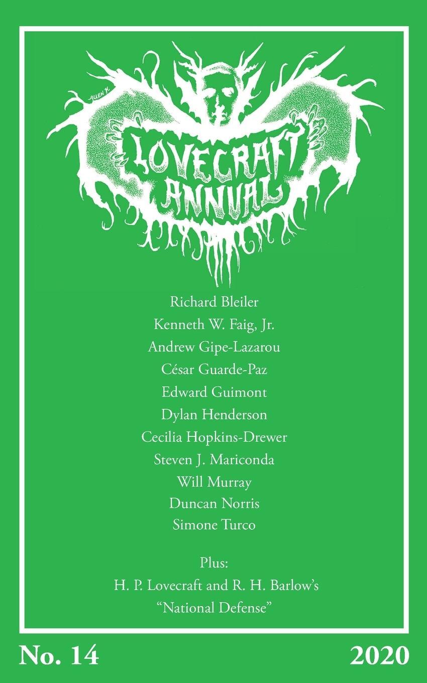 Cover: 9781614983088 | Lovecraft Annual No. 14 (2020) | S. T. Joshi | Taschenbuch | Paperback