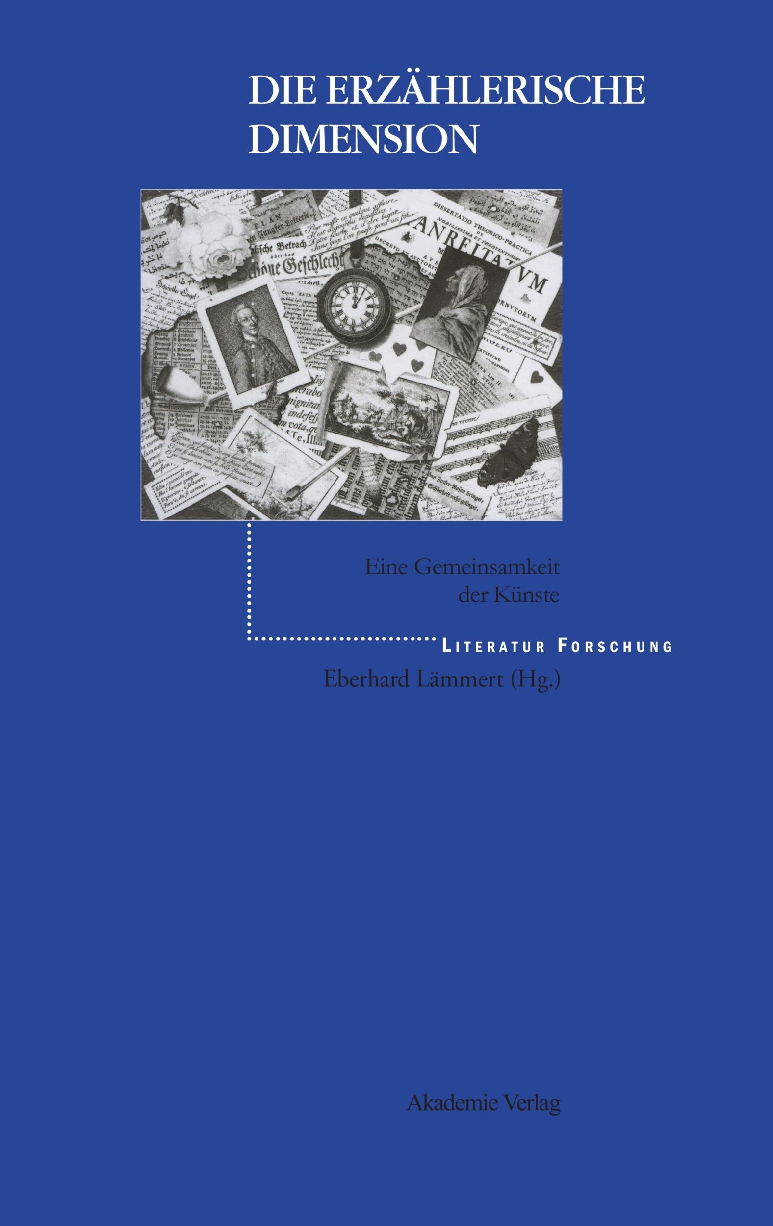 Cover: 9783050033044 | Die erzählerische Dimension | Eberhard Lämmert | Buch | XV | Deutsch